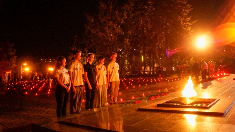РСМовцы Ставрополья зажгли свечи в память о героях Великой Отечественной войны